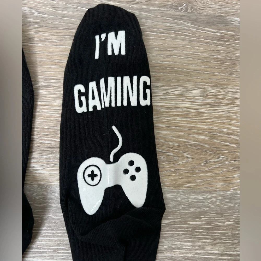 Brand New-“Do Not Disturb-I’m Gaming” Socks